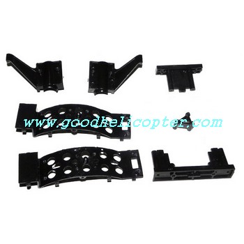 fq777-555 helicopter parts small plastic set 7pcs